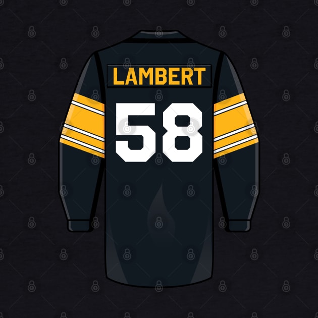 Jack Lambert Jersey by WalkDesigns